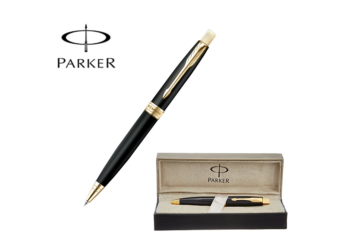 Parker Aster Lacque Black GT Ball Pen 