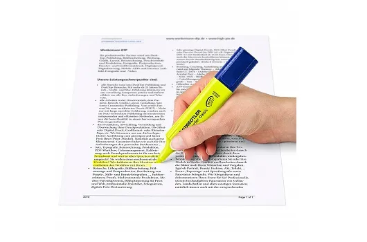 Classic 364 WP4 Highlighter Pen