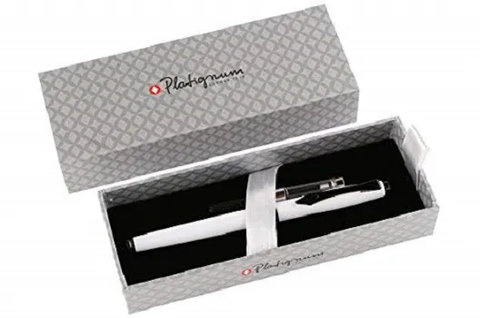 Platignum Vibe White Fountain Pen-50507