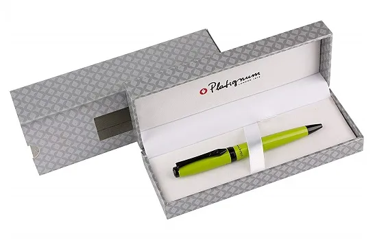 Platignum Green Ball Point Pen-50312
