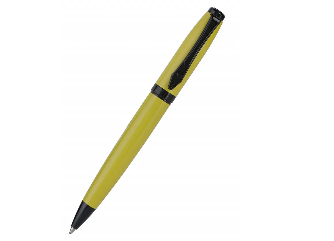 Platignum Yellow Ball Point Pen - 50308