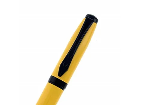 Platignum Yellow Fountain Pen-50307