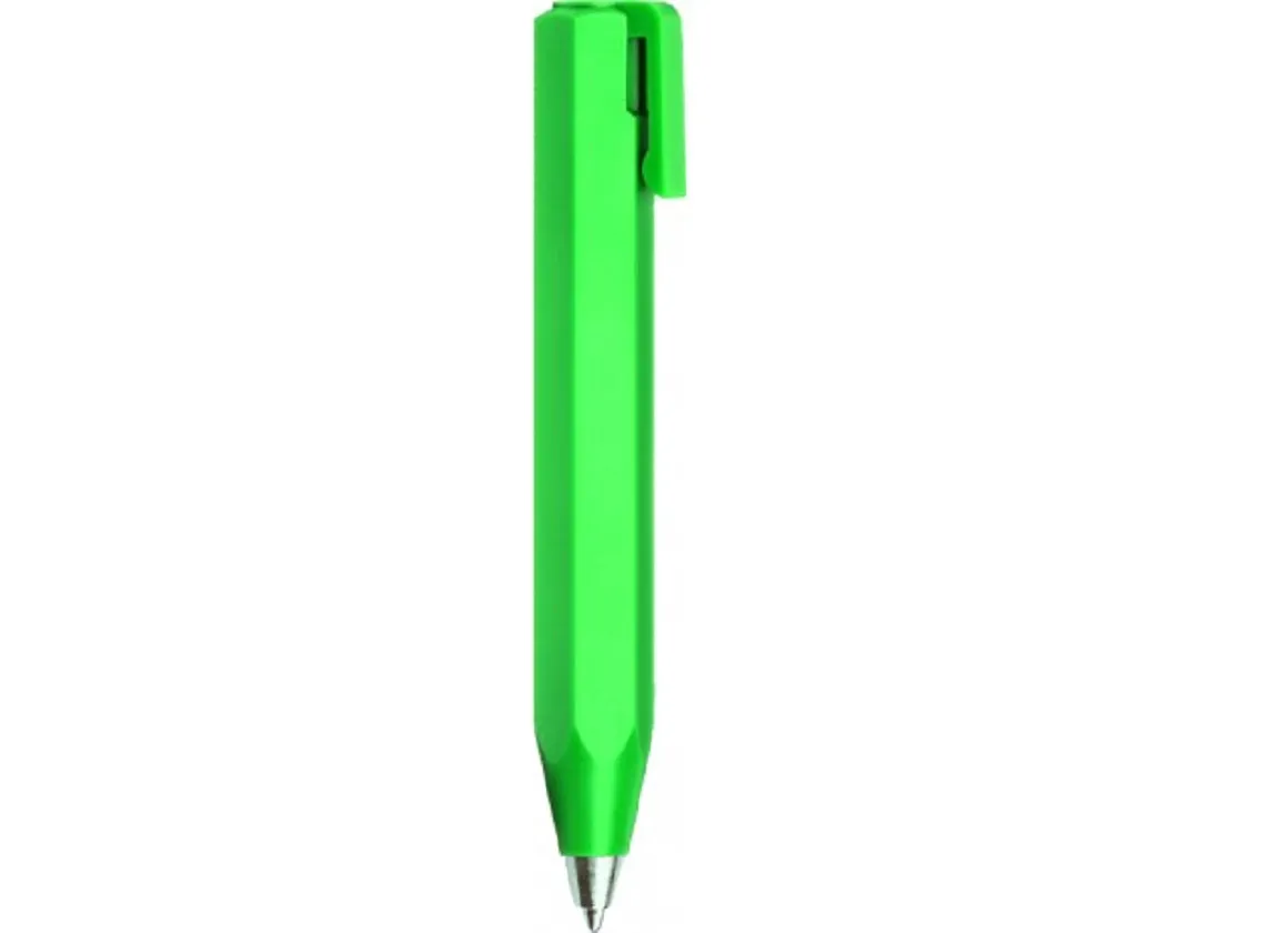 Worther Shorty Ballpoint Green With Clip 13513