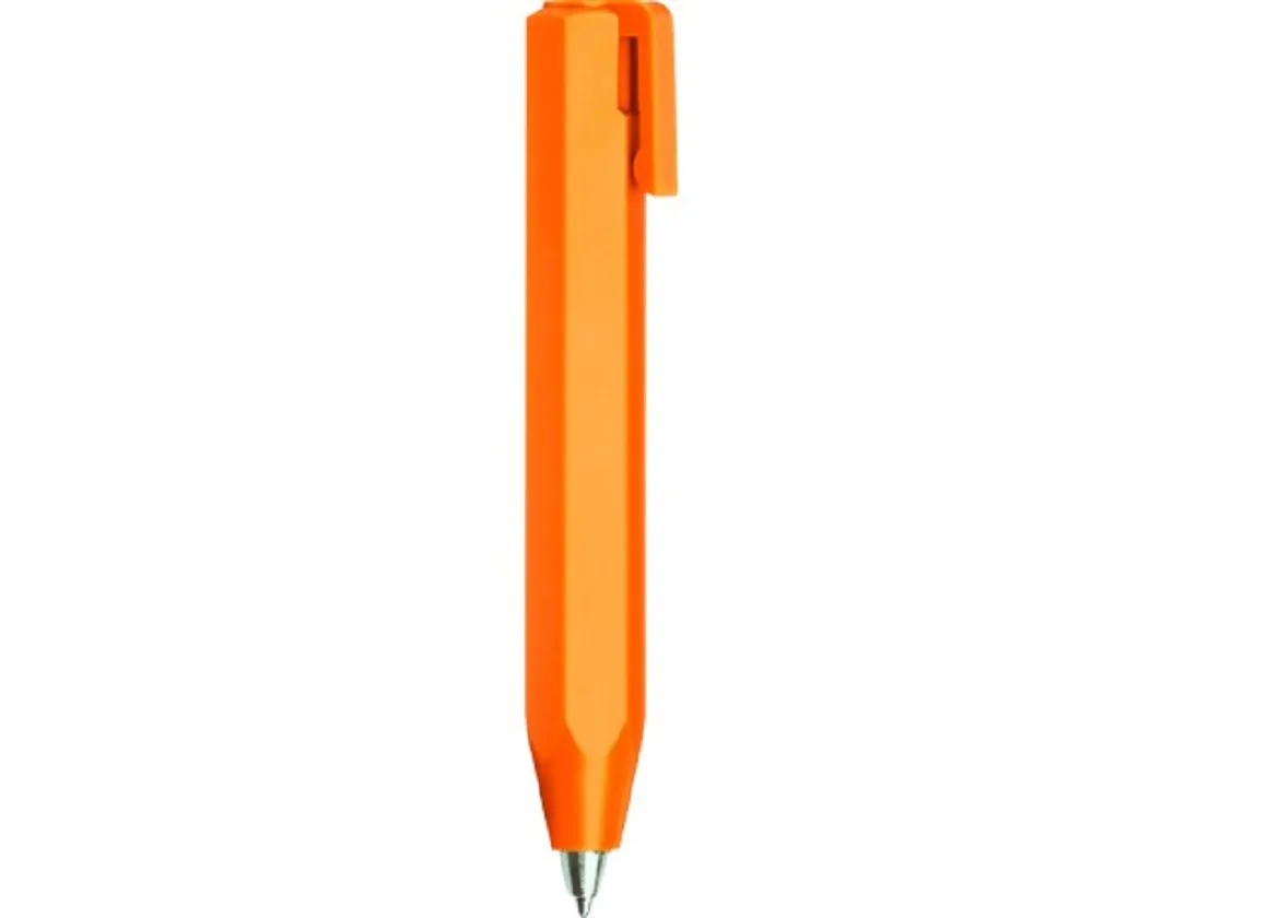 Worther Shorty Ballpoint Orange With Clip 10613