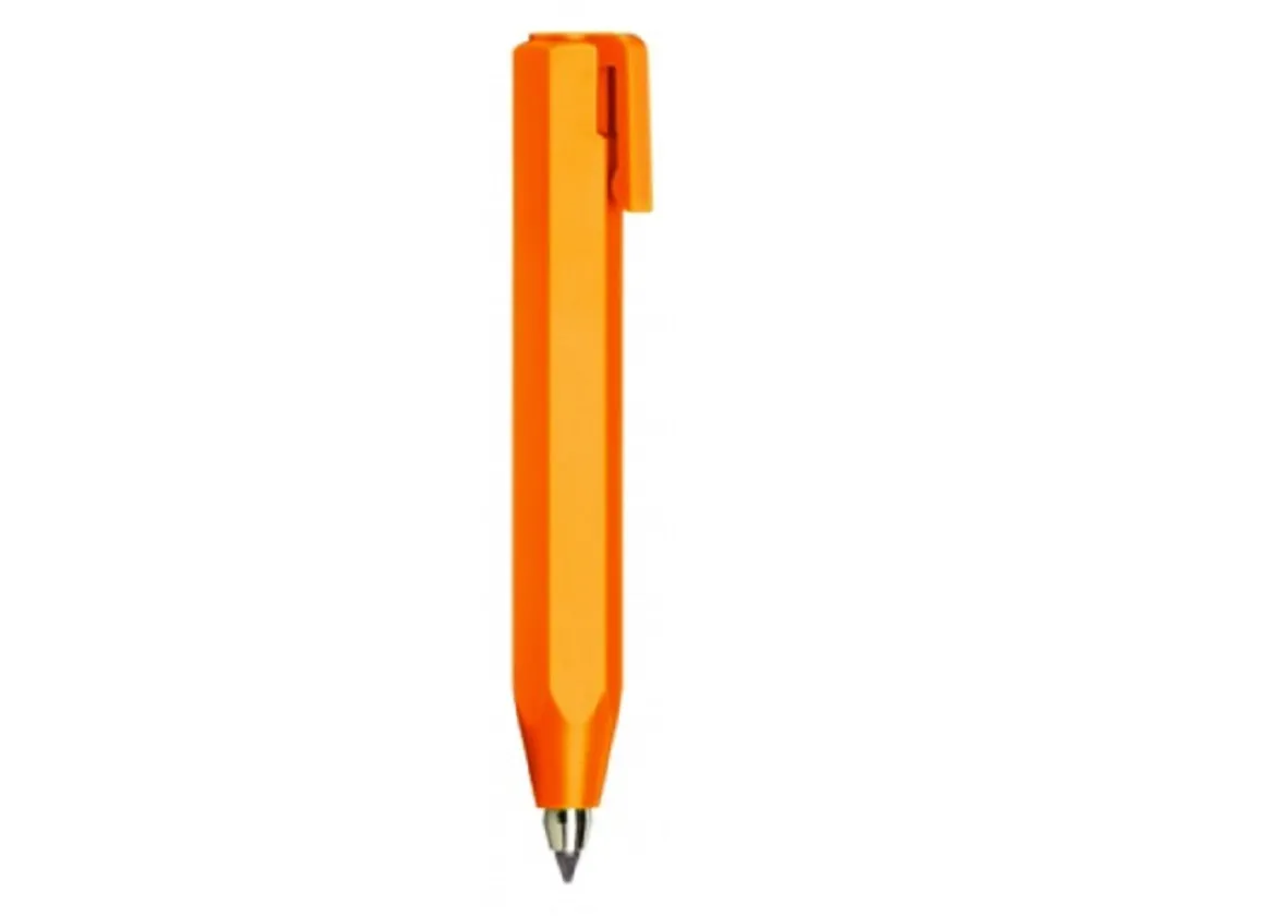 Worther Shorty Mechanical Pencil Orange With Clip 10610