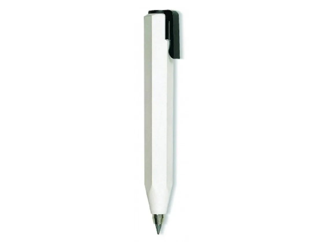Worther Mechanical Pencil White With Black Clip 11010