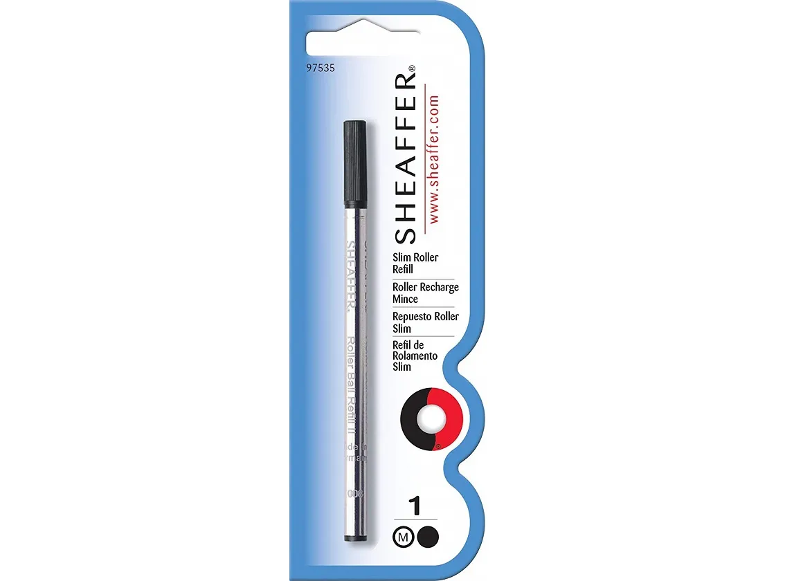 Sheaffer slim roller refill black 97535