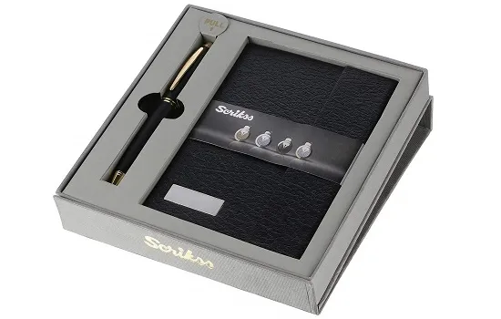 Scrikss Knight 88 Matte Black BP  and Gold Finish Clip