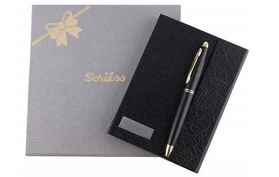 Scrikss Knight 88 Matte Black BP  And Gold Finish Clip