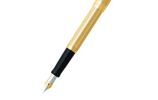 Sheaffer Sagaris 9474 Fluted Gold Fountain Pen