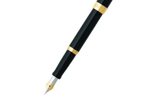 Sheaffer Sagaris 9471 Black Gold Trim Fountain Pen
