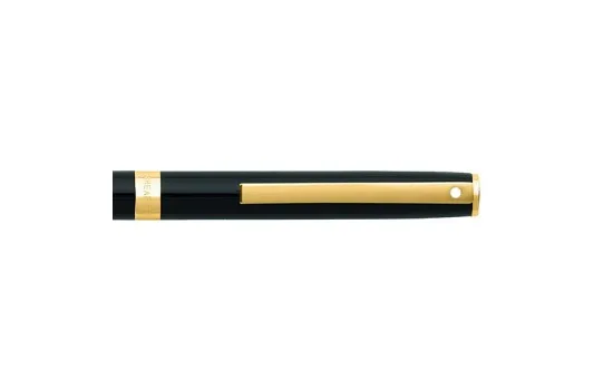 Sheaffer Sagaris 9471 Black Gold Trim Ballpoint Pen
