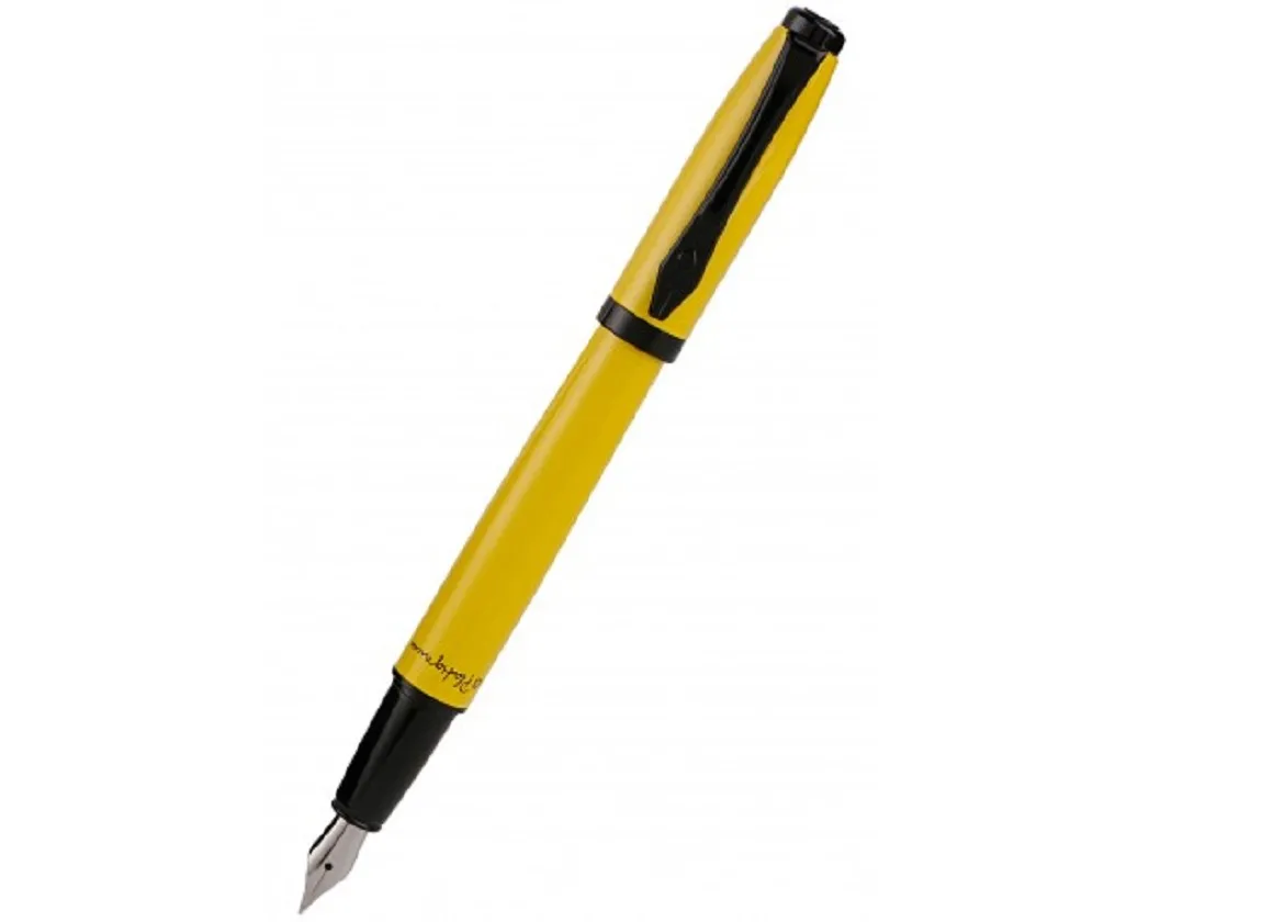 Platignum Yellow Fountain Pen-50307