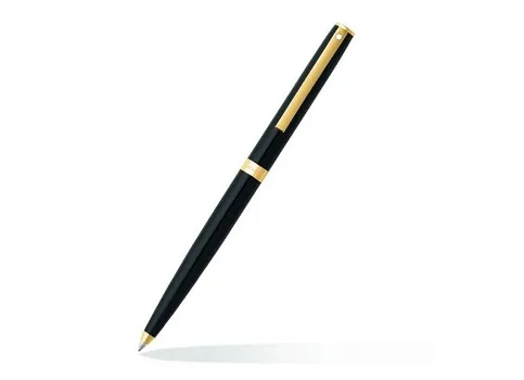 Sheaffer Sagaris 9471 Black Gold Trim Ballpoint Pen