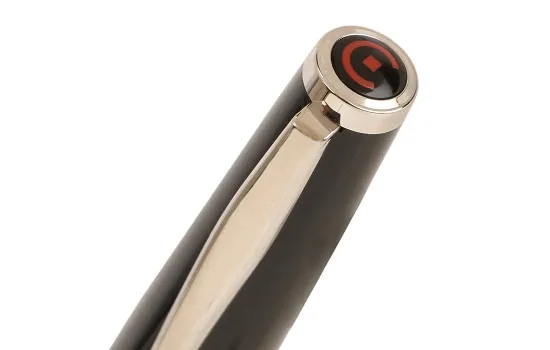 Cleo Classic Palladium Black Ballpoint Pen