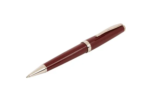 Cleo Classic Palladium, bordeaux, ballpoint pen