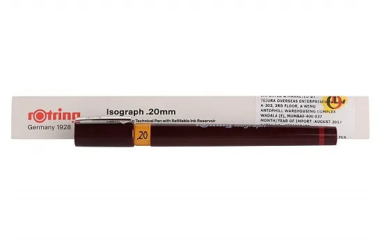 Rotring Isograph Drawing Pen - 0.2 MM