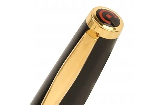 Cleo Skribent Classic Black Gold Fountain Pen medium
