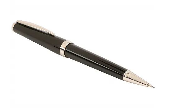 Cleo Skribent Classic Palladium - Black Mechanical Pencil 24005