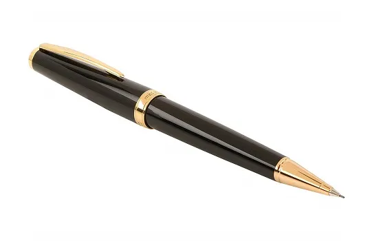 Cleo Skribent Classic Gold - Black 0.7 Mm Mechanical Pencil