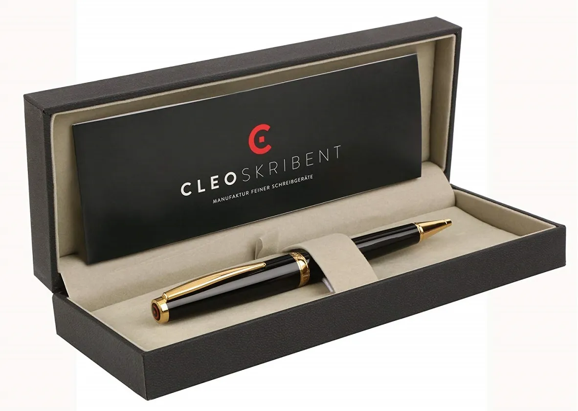 Cleo Skribent Classic Gold - Black 0.7 Mm Mechanical Pencil