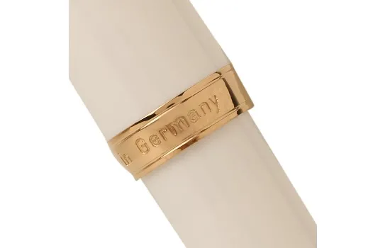 Cleo Skribent Classic White Gold Ballpoint Pen 24124