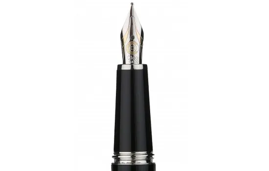 Cleo Skribent Aura Black Fountain Pen 19010 Fine
