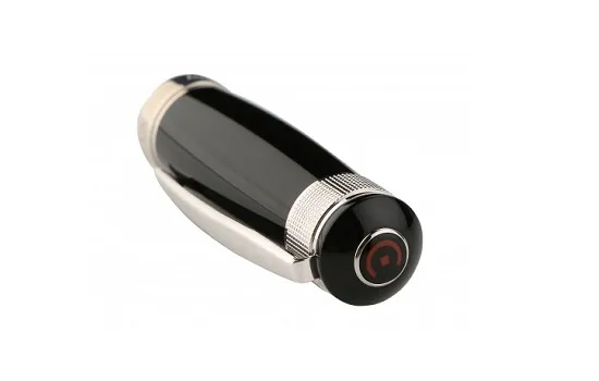 Cleo Skribent Aura Black Fountain Pen 19012 medium