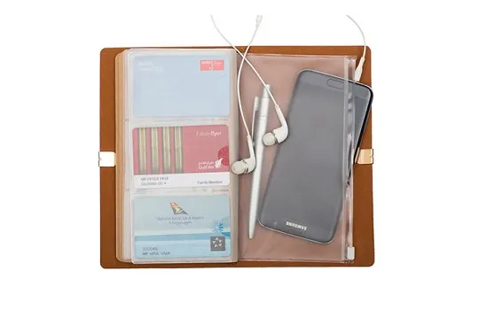Viva Viaggio Planner Notebook ( B6 )( Brown)