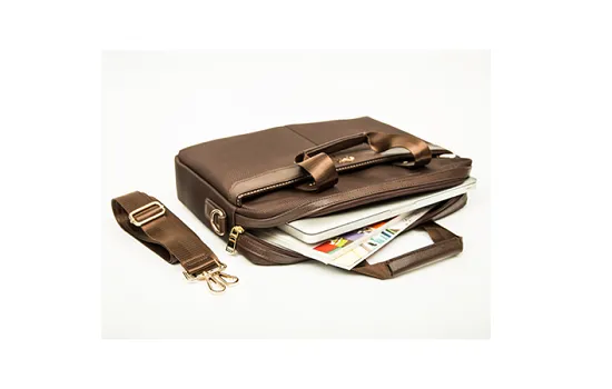 LAPTOP BAG 1001 (BROWN COLOR)