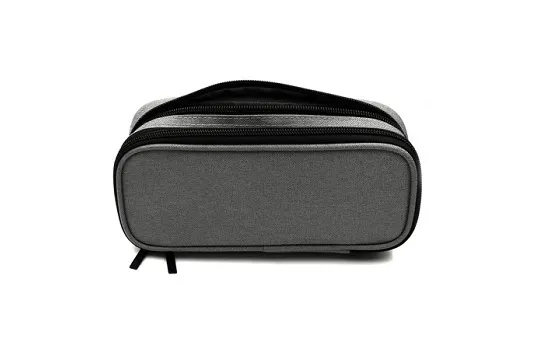Viva Utility Pouch â€“ Oval 2 Zip (UT â€“ 1003) GREY