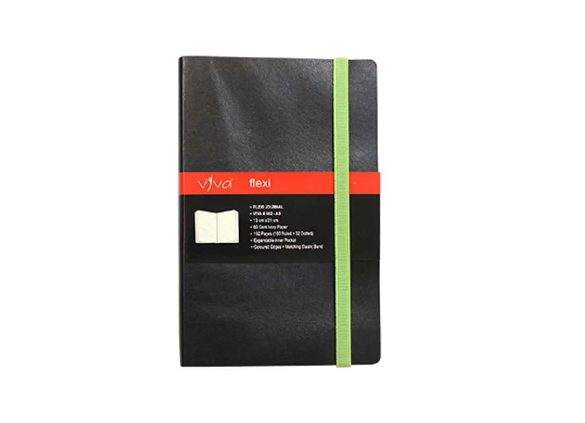 Flexi Journal Green