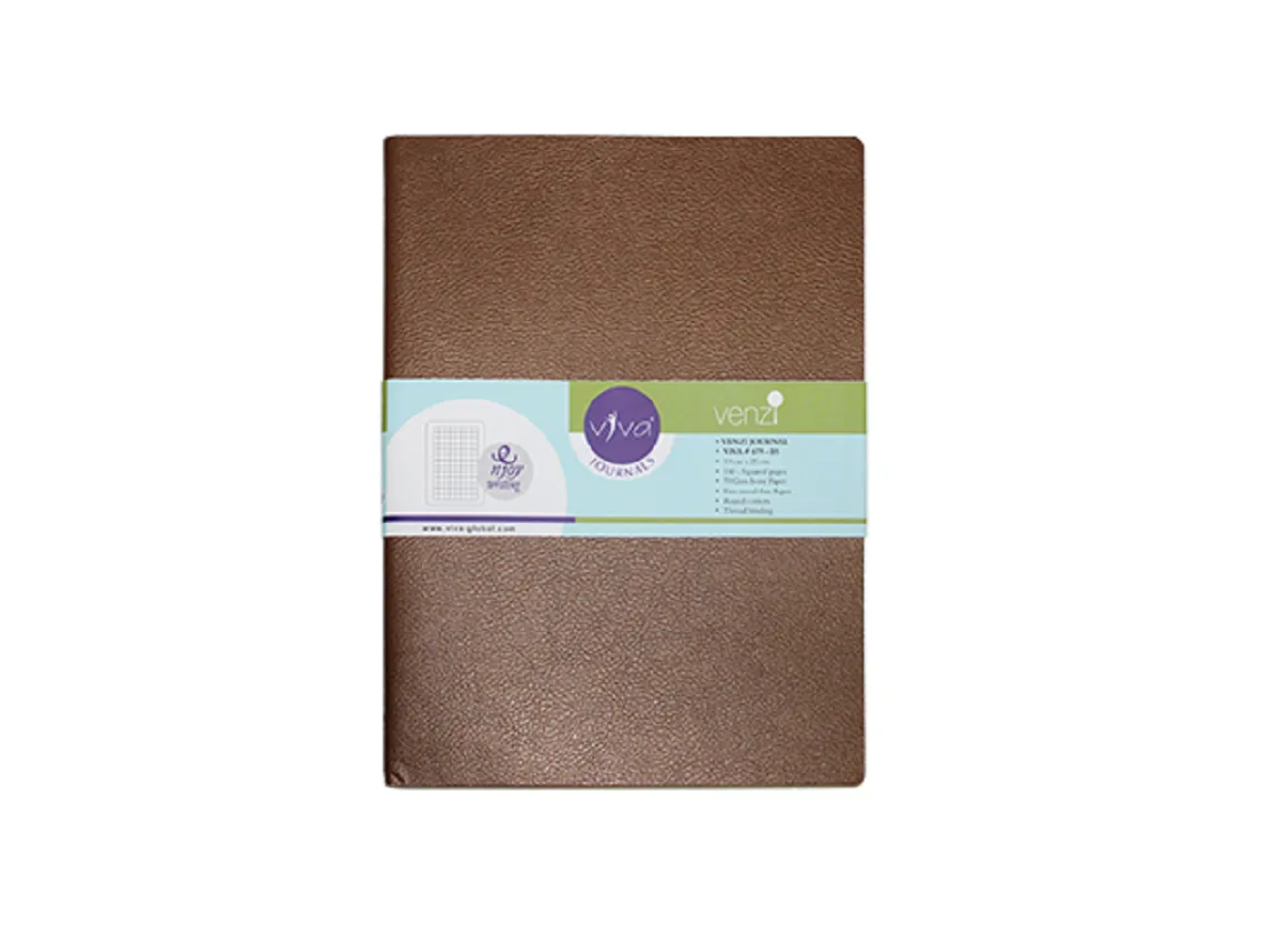 Venzi Journal (A5) Brown