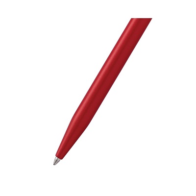 Cross AT0622-119 Click Ballpoint Pen – Crimson Red With Chrome Trims