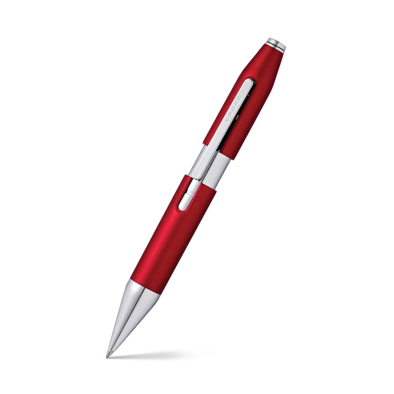 Cross AT0725-3 Cross X Rollerball Pen – Crimson Red With Chrome Trims