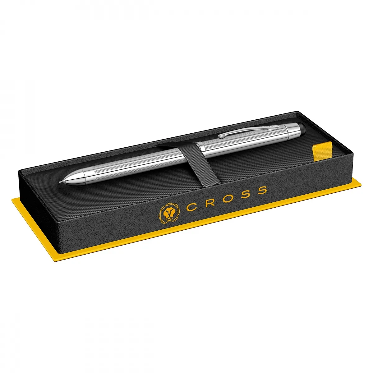 Cross AT0090-1 Tech3+ Multifunction Pen – Lustrous Chrome