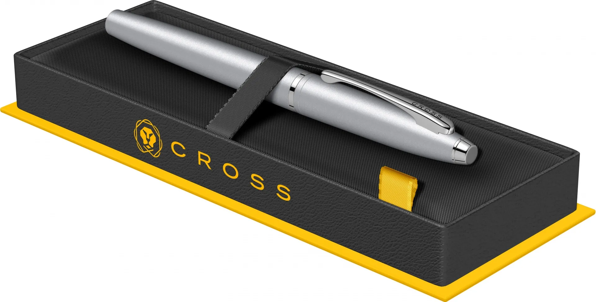 Cross AT0115-16 Calais Rollerball Pen – Satin Chrome