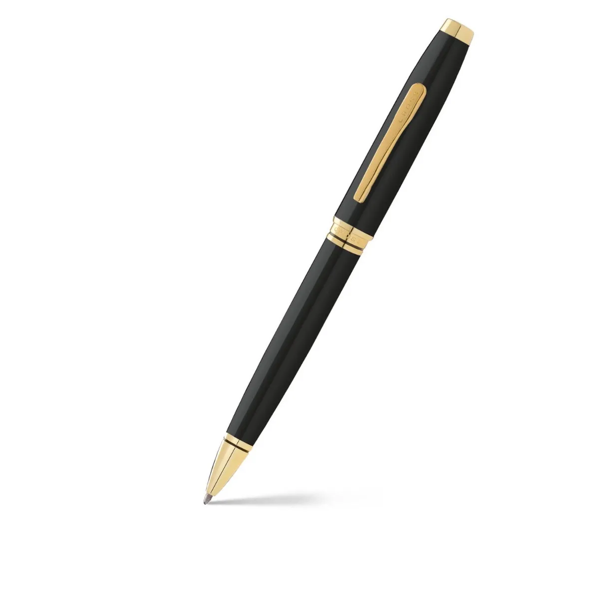 Cross AT0662-11 Coventry Ballpoint Pen – Black With Gold Trims