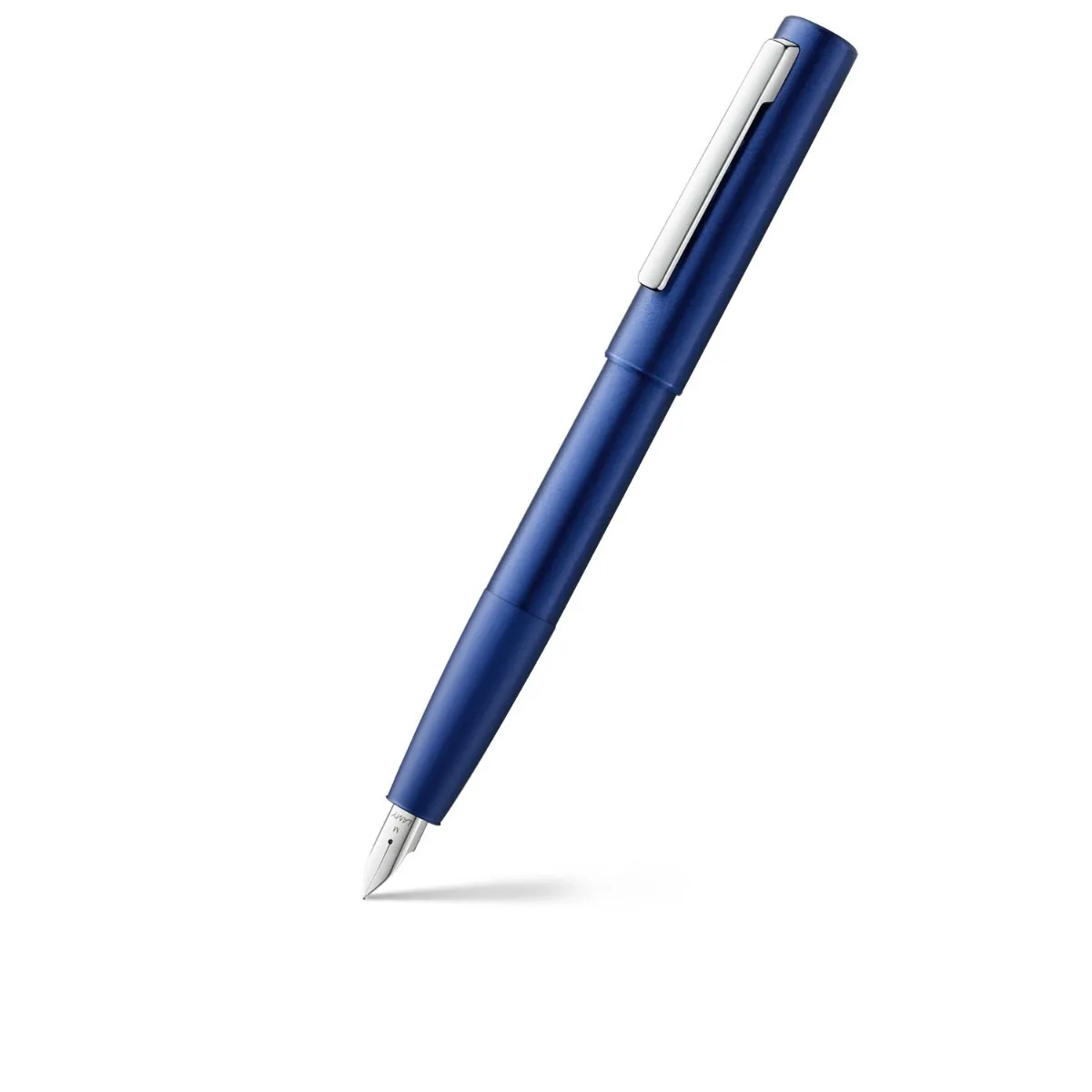 Lamy 077 Aion Fountain Pen Medium – Dark Blue With High Gloss Polished Clip