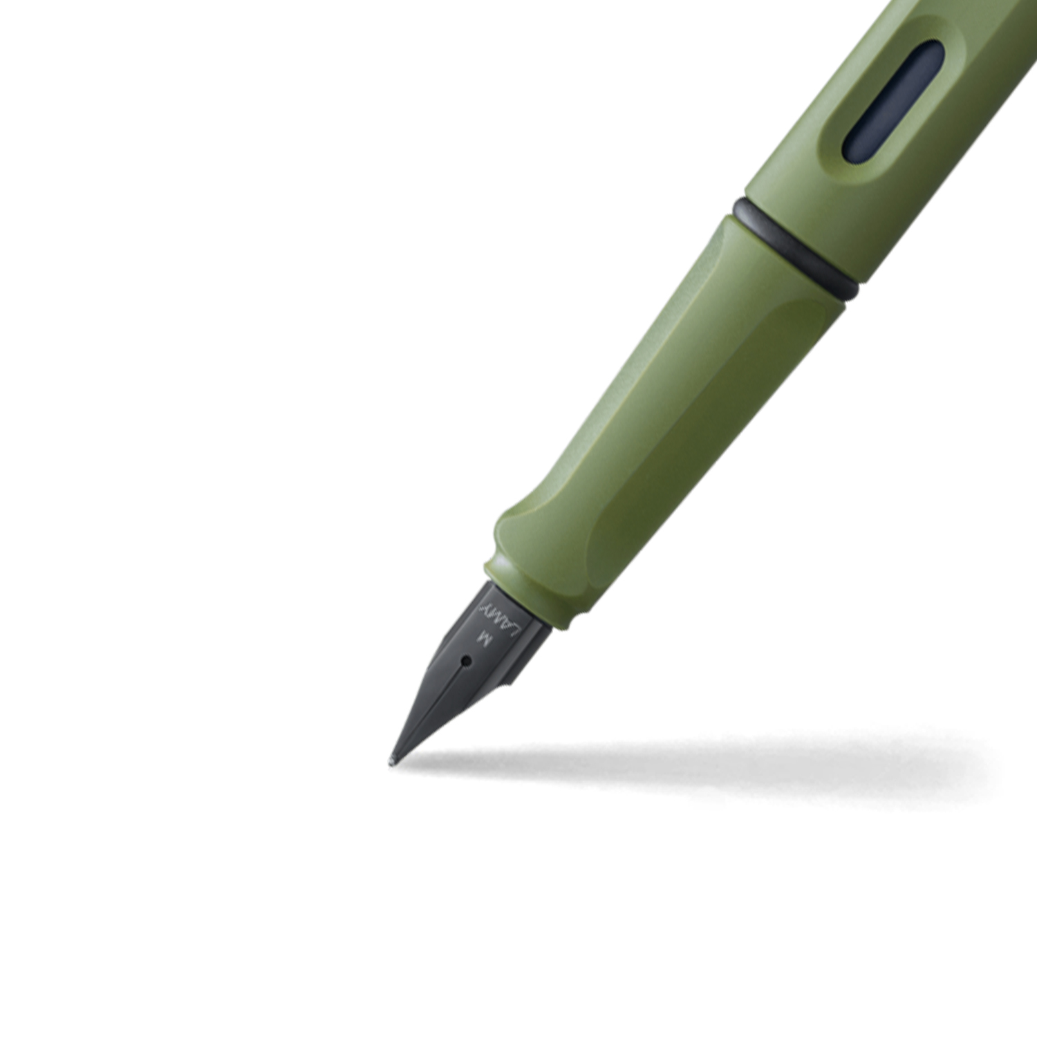 Lamy Safari Green Fountain Pen, Medium Nib