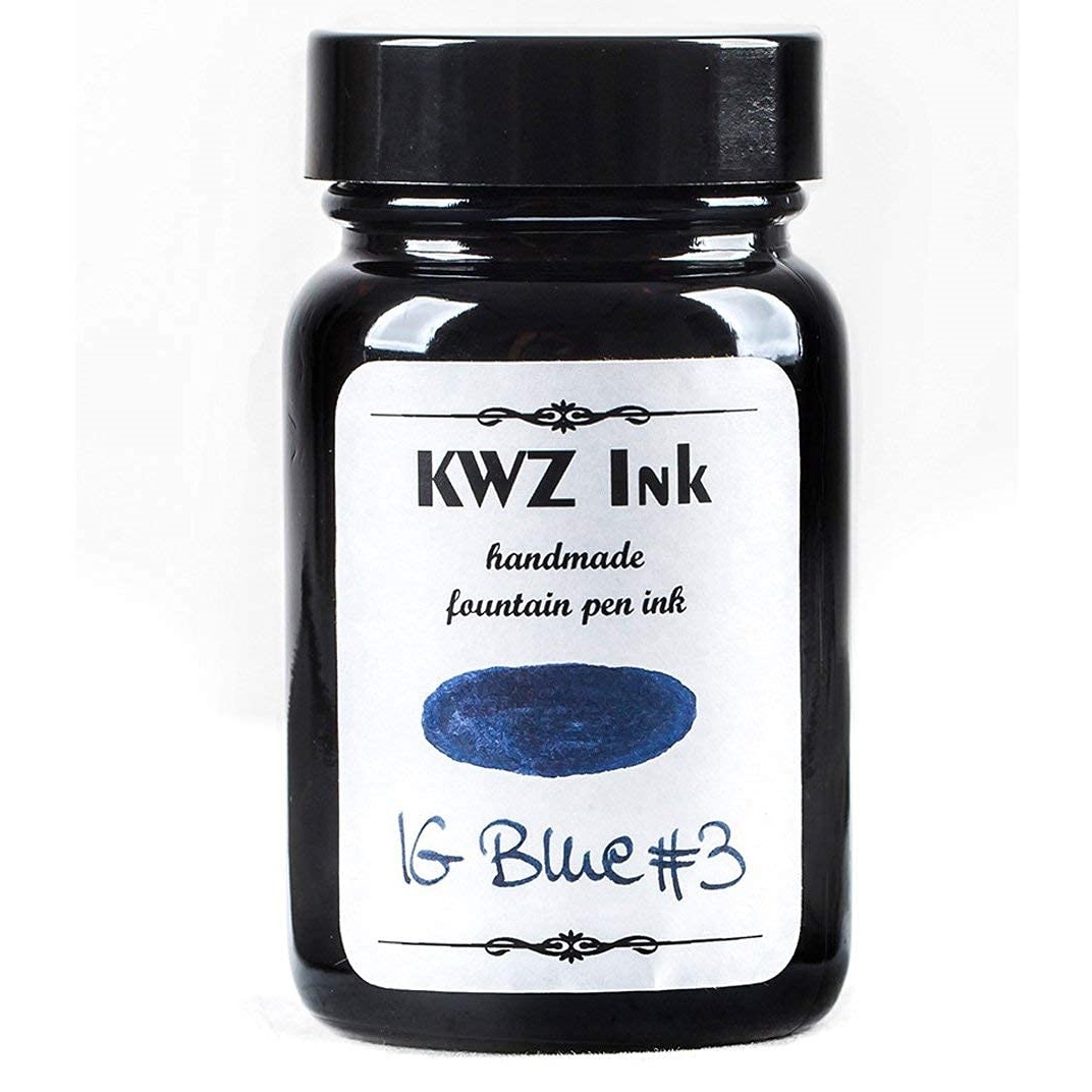 KWZ INK Handmade Fountain Pen Ink1102-IG Blue #3