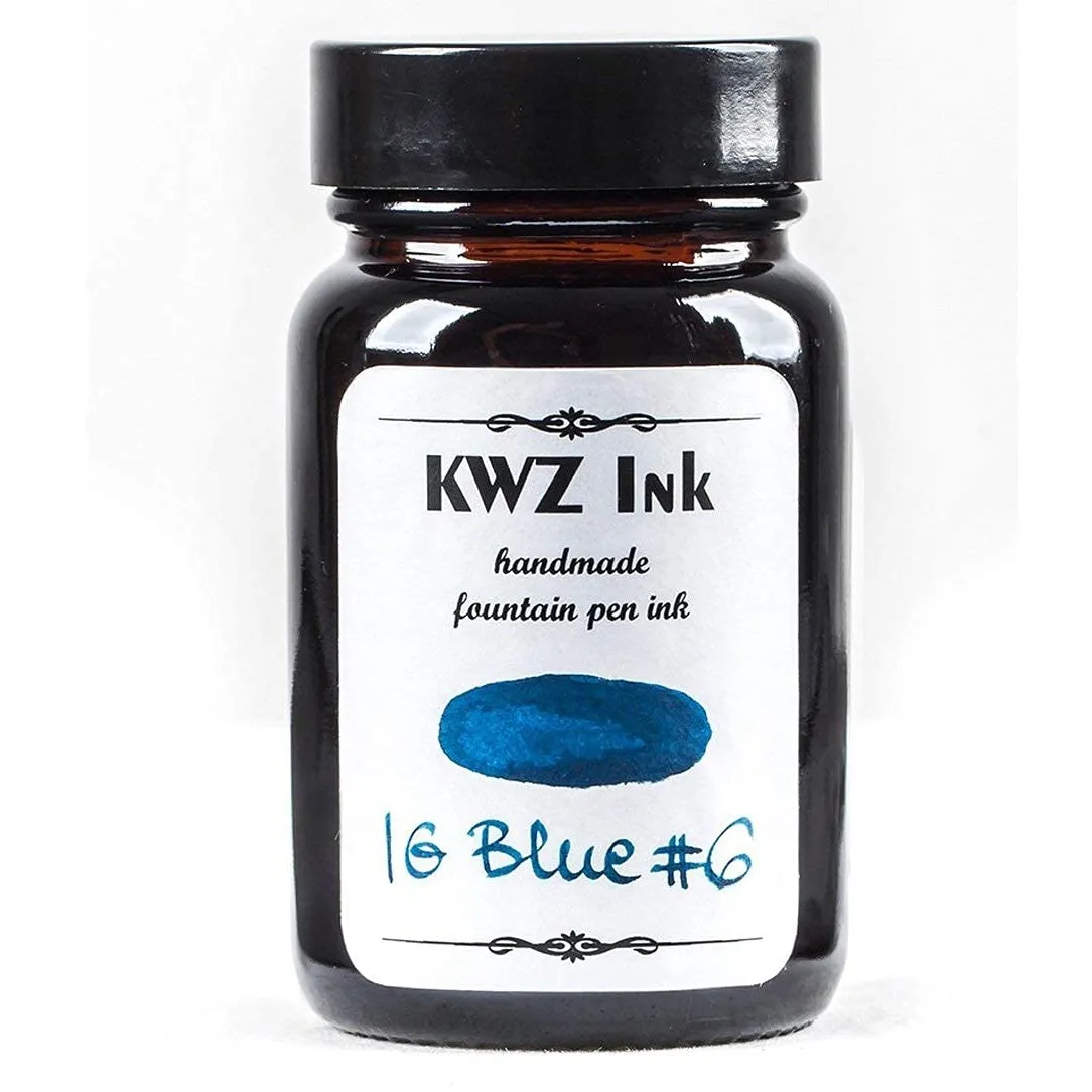 KWZ INK Handmade Fountain Pen Ink 1105-IG Blue #6