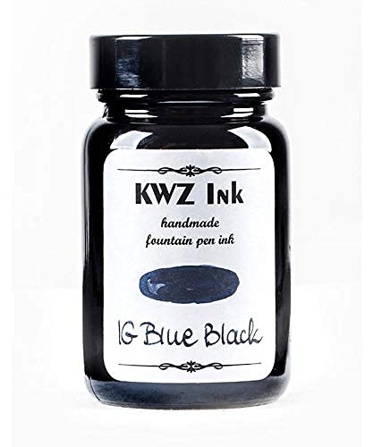  KWZ INK Handmade Fountain Pen Ink 1106-IG Blue Black