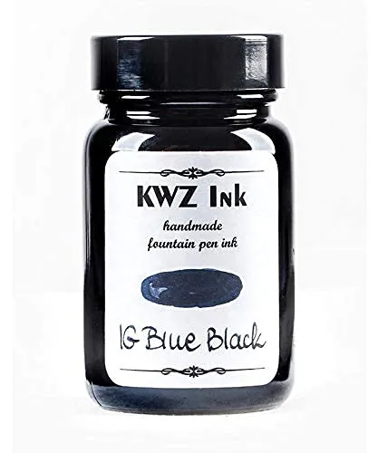 KWZ INK Handmade Fountain Pen Ink 1106-IG Blue Black