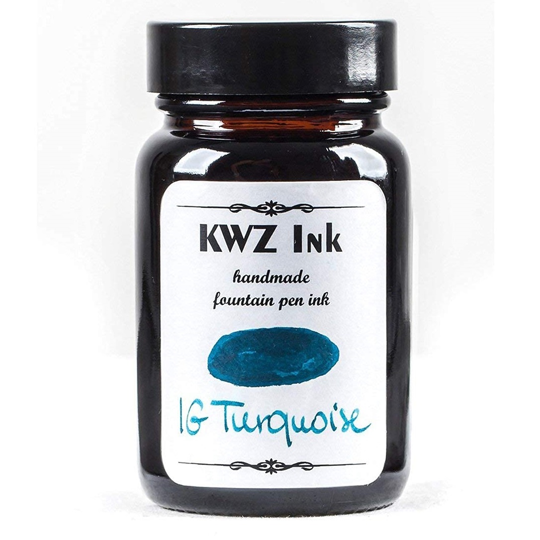  KWZ INK Handmade Fountain Pen Ink  1107-IG Turquoise