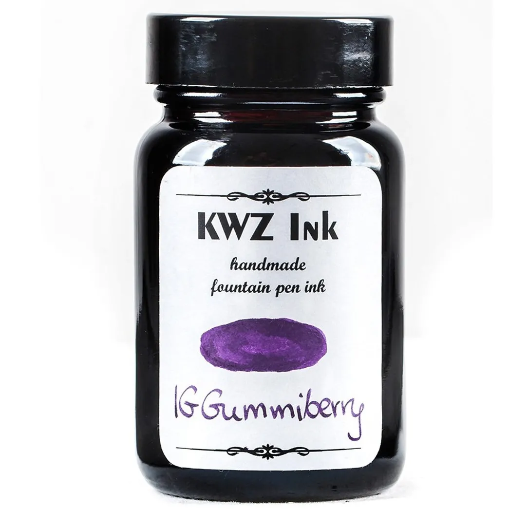 KWZ INK Handmade Fountain Pen Ink 1502-IG Gummiberry