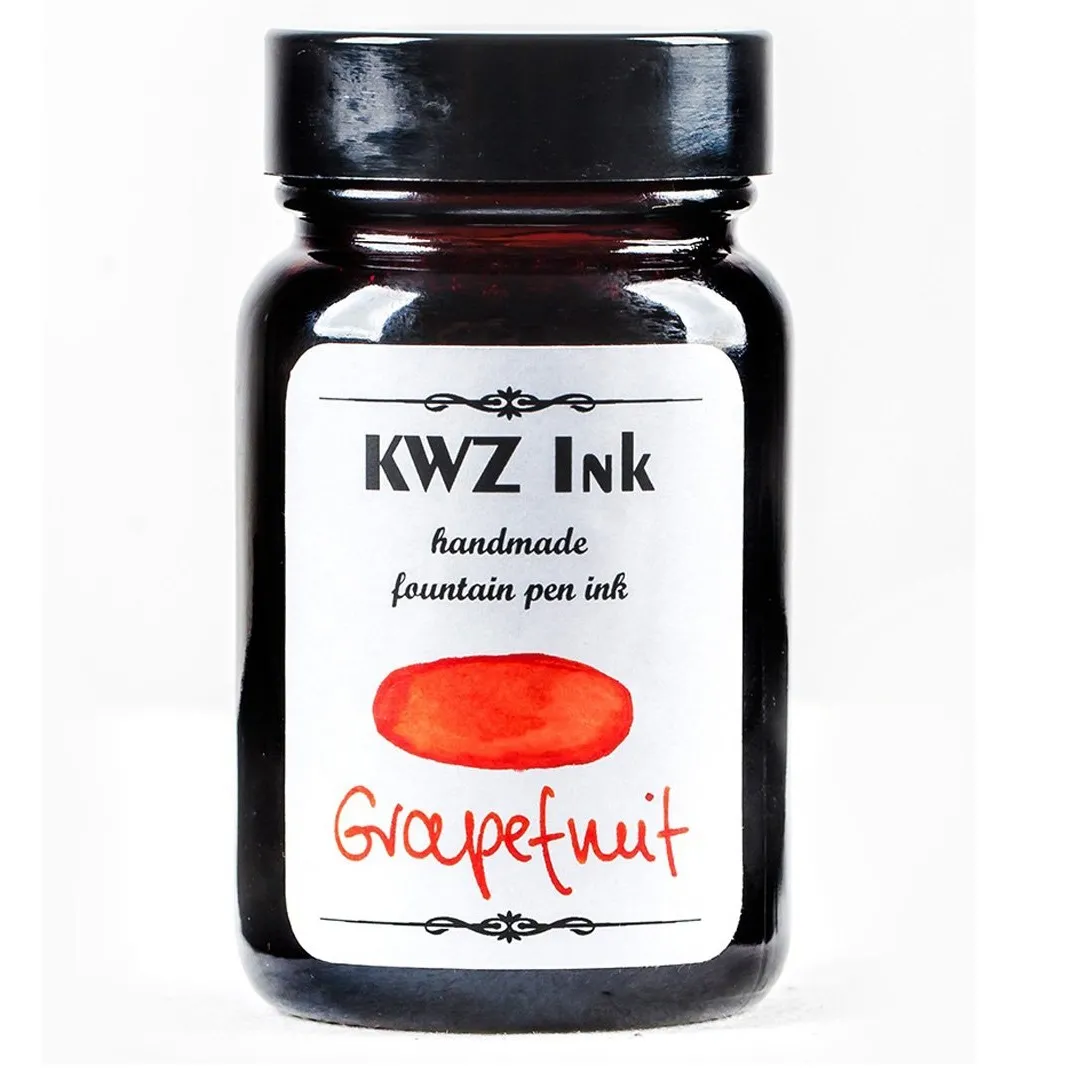 KWZ INK Handmade Fountain Pen Ink Made in Poland -4303-Grapefruit