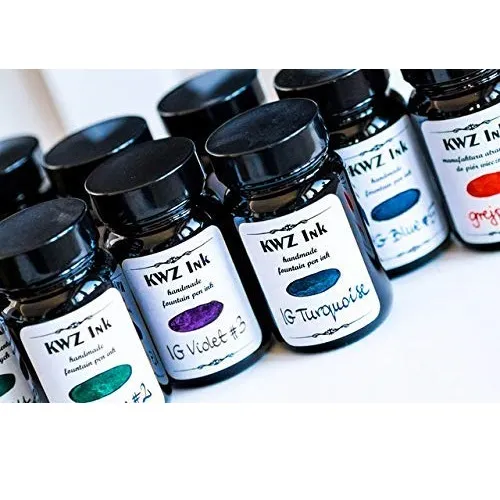 KWZ INK Handmade Fountain Pen Ink Made in Poland -4301-Old Gold