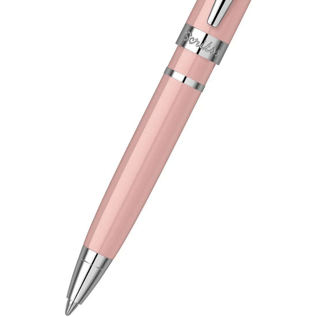 Scrikss Mini Metropolis Matt Grey Ball Point Pen
