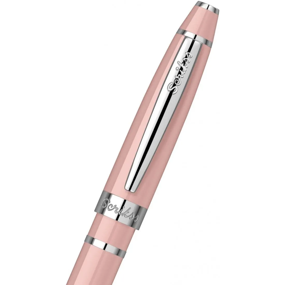 Scrikss Mini Metropolis Matt Grey Ball Point Pen